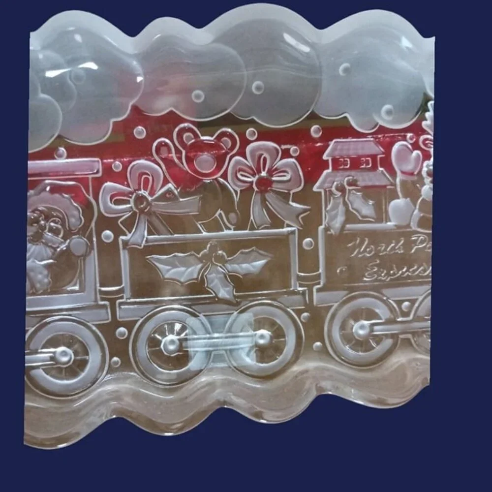 Gorham a holiday tradition north pole express  train platter server